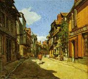 Claude Monet Rue de la Bavolle, Honfleur France oil painting reproduction
